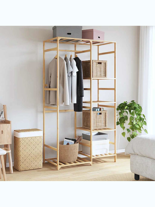 vidaXL Κρεμάστρα Δαπέδου από Bamboo