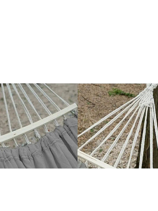 Double Hammock Gray 200x150cm