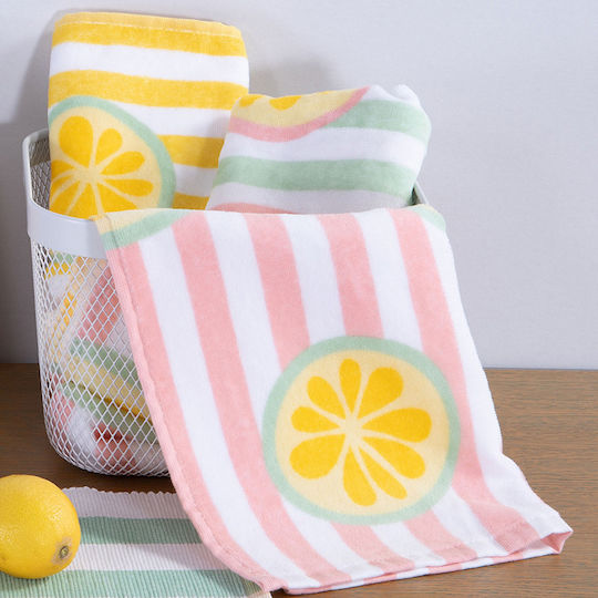 Nef-Nef Homeware Ποτηρόπανο από 100% Βαμβάκι σε Πράσινο Χρώμα 40x60cm