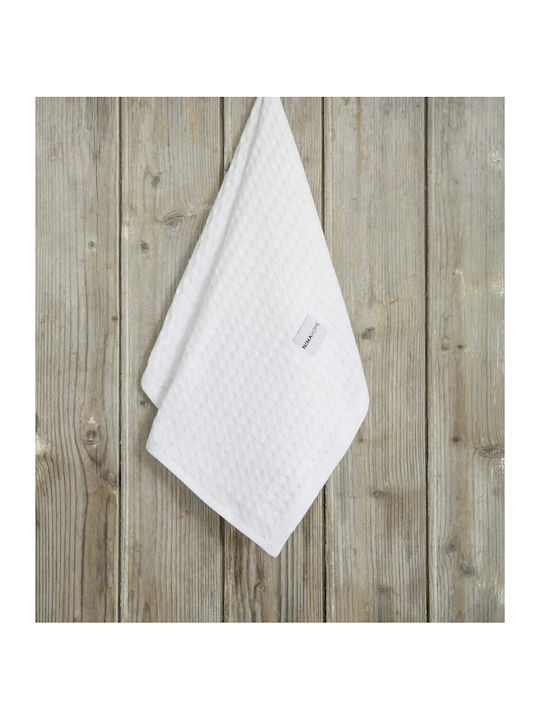 Nima Arida Towel from 100% Cotton White 50x70cm