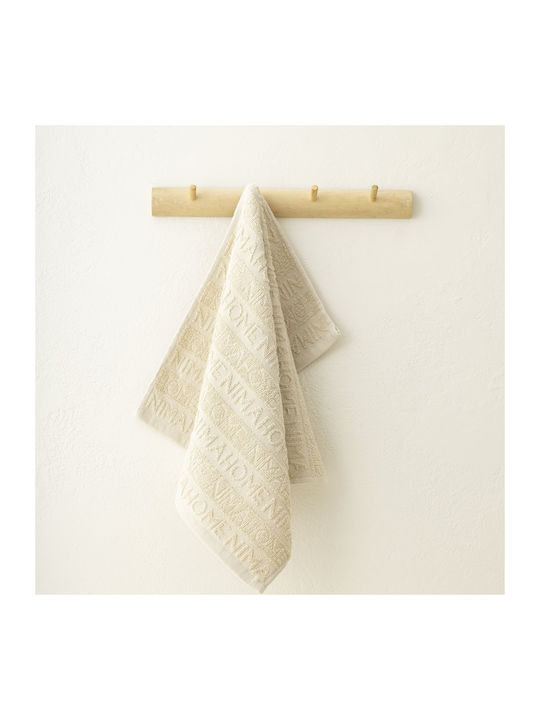 Πετσέτα Κουζίνας 40x60 Label Sand Beige