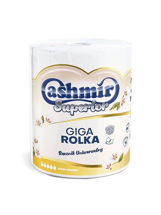 Dimcol Roll Handtuch aus 100% Baumwolle White 40x60cm