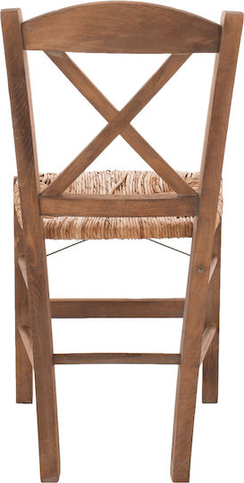 HomeMarkt Wooden Skeleton for Dining Room / Kitchen Chair 40x48x88cm Brown