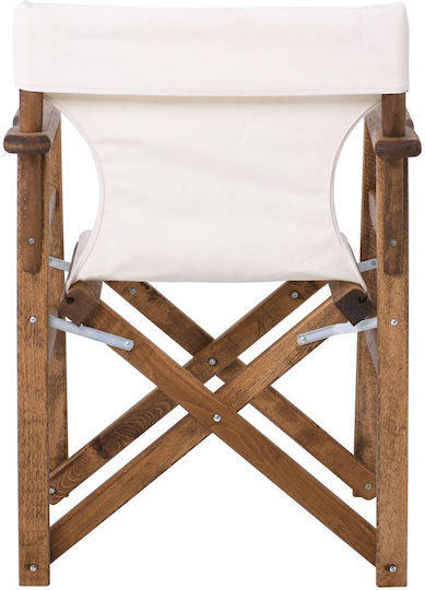 Woodwell Рамка за Стол Режисьорски Дървена 60x51x85см Кафява Е7770W
