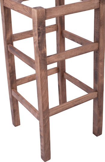 HomeMarkt Ramă Pentru Scaun De Bar Din Lemn 35x35x75cm Maro