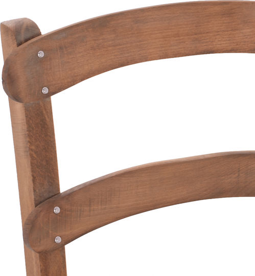 HomeMarkt Gentry Wooden Skeleton for Dining Room / Kitchen Chair 40x38x88cm Brown