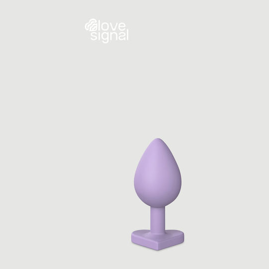 Dream Toys Πρωκτική Σφήνα Medium Μωβ