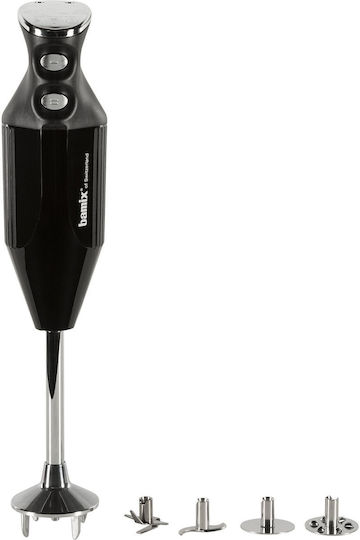 Bamix Bamix M350 Ραβδομπλέντερ με Ανοξείδωτη Ράβδο Μαύρο
