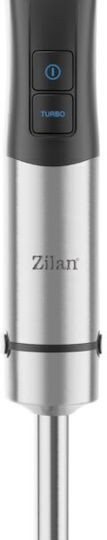 Zilan Blender De Mână Cu Tijă Din Inox 1200W Argintiu