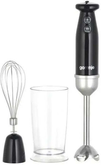 Gorenje HBX602RLBK Ραβδομπλέντερ με Ανοξείδωτη Ράβδο 600W Μαύρο