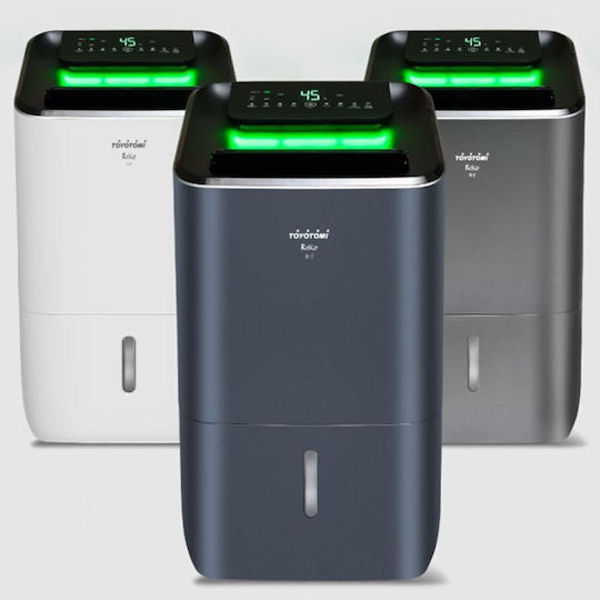 Toyotomi Reiko Dehumidifier with Compressor Ionizer and Wi-Fi 30lt Blue