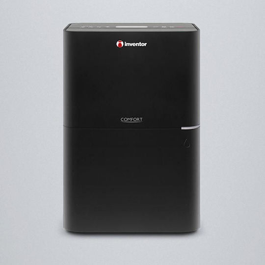 Inventor Comfort Αφυγραντήρας με Συμπιεστή Ιονιστή και Wi-Fi 16lt Μαύρος