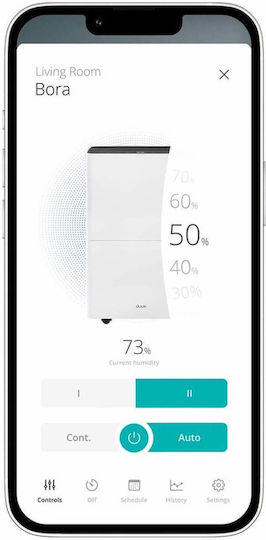 Duux Bora Αφυγραντήρας με Συμπιεστή και Wi-Fi 20lt