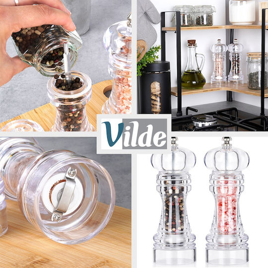 Orion Manual Set Spice Mills made of Ceramic 16cm 2pcs