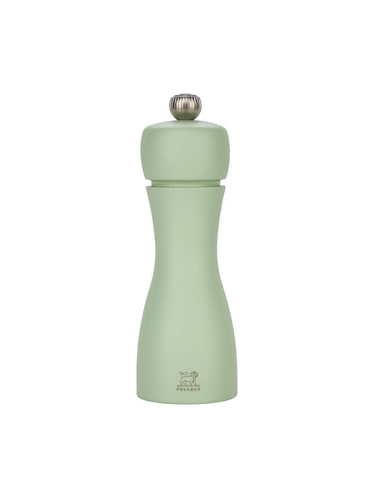 Peugeot Tahiti Manual Spice Mill Set in Green 15cm 2 Pieces
