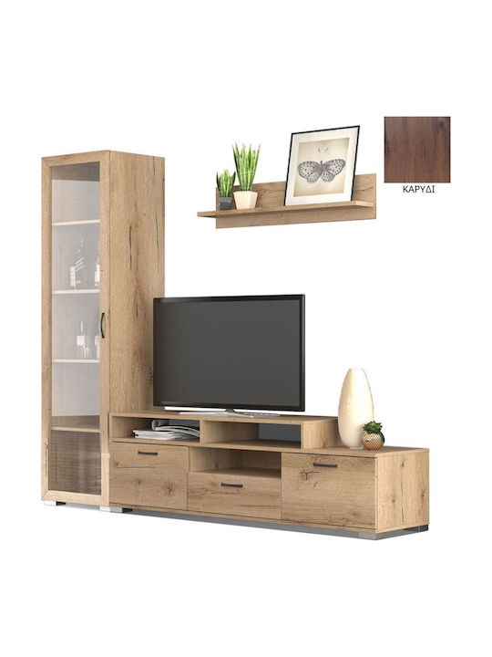 Wohnzimmer TV-Einheit No29 Braune M130xB44,5xH36cm