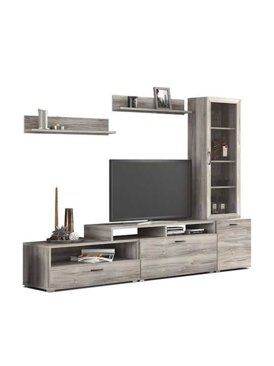 Living Room TV Unit N28 Brown L225xW45cm