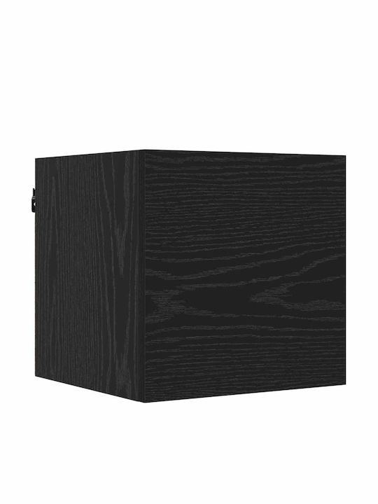 vidaXL Wohnzimmer TV-Einheit Schwarze Eiche M60xB30xH30cm