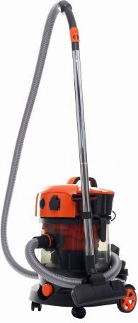 Kraft & Dele Staubsauger Flüssigkeiten / Feststoffe 1400W mit Kunststoff Behälter 25Es