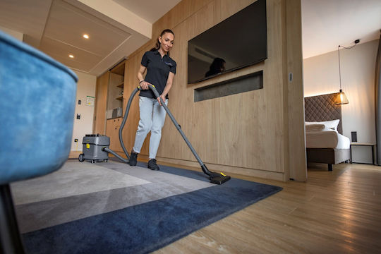 Karcher T 15/1 Adv HEPA Σκούπα Υγρών / Στερεών 585W με Πλαστικό Κάδο 15lt