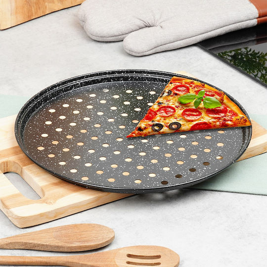 Orion Tăvi De Copt Perforate Din Oțel Inoxidabil Cu Acoperire Antiaderentă 28cm
