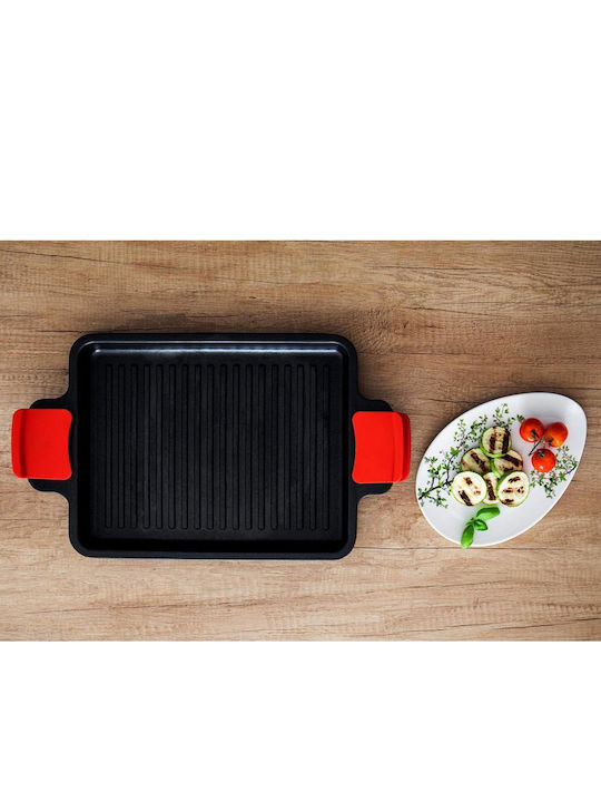 Zokura Tăvi de copt Rectangular Aluminiu cu Strat Antiaderent 22x34cm