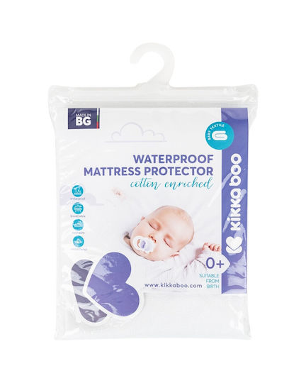 Kikka Boo Wasserdicht Baby-Wiegenmatratzenauflage 50x80cm