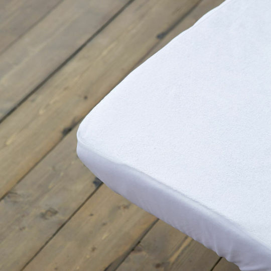 Nima Abbraccio Terry Baby Mattress Protector Crib Terry Towel with Fitted Border 70x140x20cm