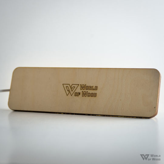 World of Wood Lumini LED Lampă decorativă pentru copii Barză Transparent