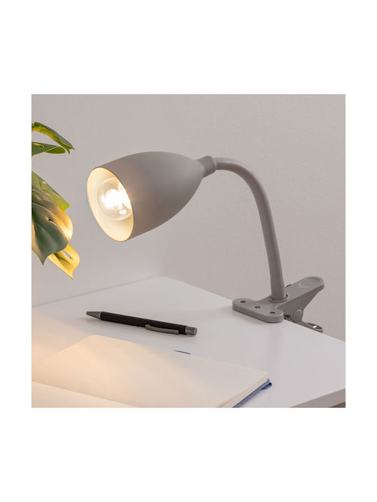 Kids Desk Lamp Gray 8x8x43εκ.