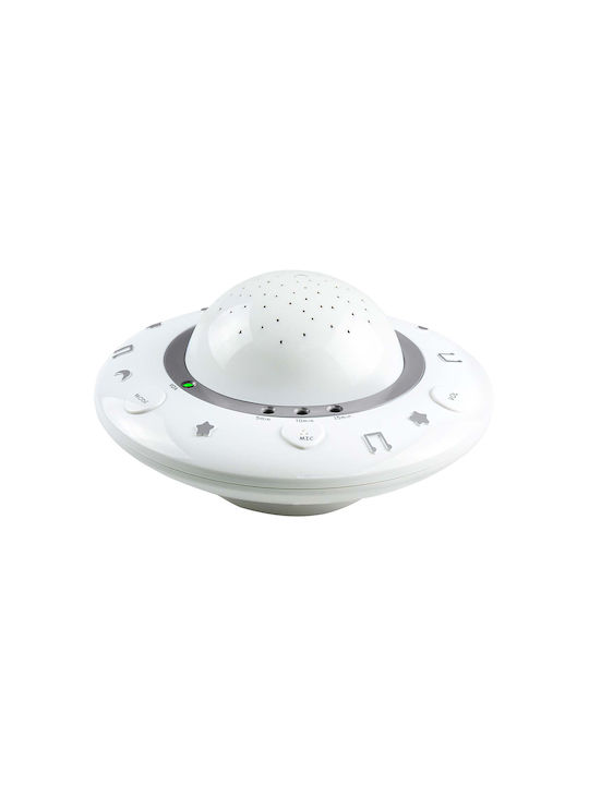 Alecto Baby Alecto Baby Led Kinder Tischlampe Projektor Weiß