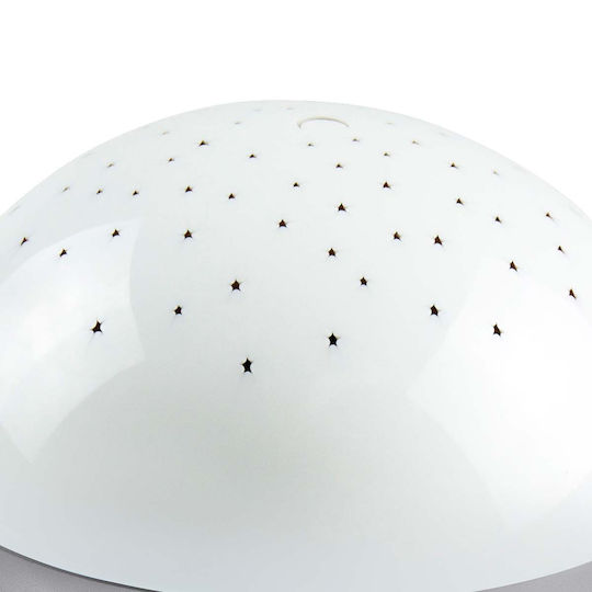 Alecto Baby LED Детски Осветителни Тела За Маса Проектор Бял