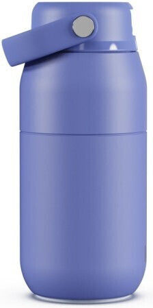 Ion8 Μπουκάλι Θερμός Ανοξείδωτο 360ml Λιλά με Καλαμάκι και Λαβή