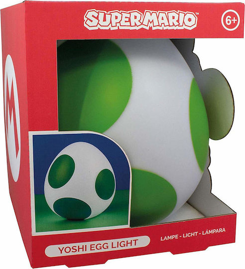 Paladone Kids Decorative Lamp Super Mario Bros Yoshi Egg Icon Light