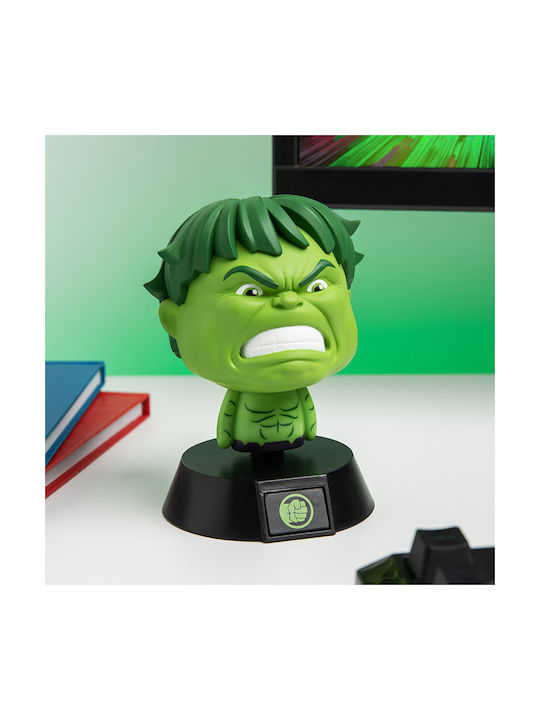 Paladone Παιδικό Διακοσμητικό Φωτιστικό Marvel - Hulk Πράσινο