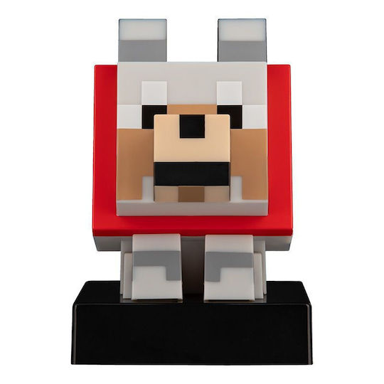Minecraft Kids Decorative Lamp Red 3cm