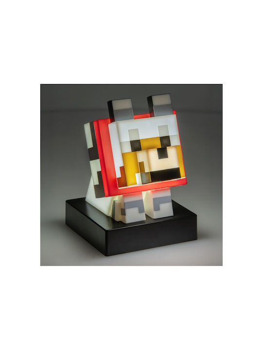 Minecraft Kinder Tischlampe Rotes 3cm
