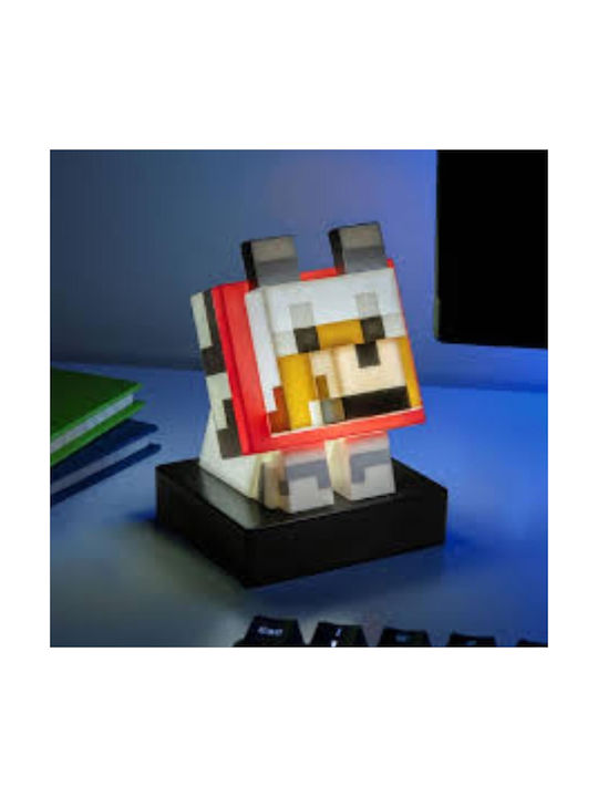 Minecraft Kinder Tischlampe Rotes 3cm
