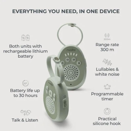 Nuvita Wireless Baby Monitor with Two-Way Audio NU-SCBM0028