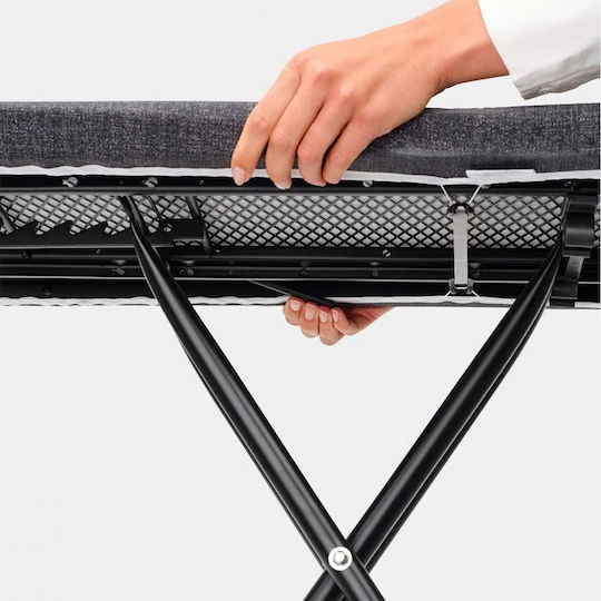 Brabantia Titan Oval Ironing Board for Boiler System Foldable 124x38x96cm