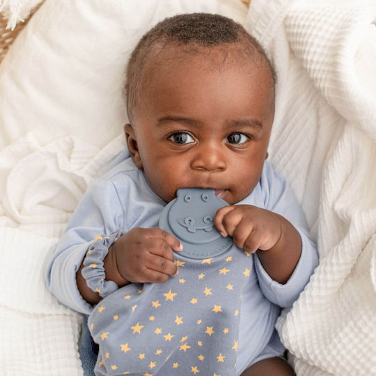 Cheeky Chompers Midnight Stars Waterproof Bandana Silicone with Button Midnight Stars for 2 m+
