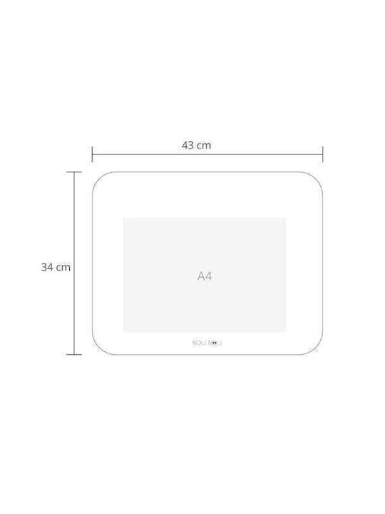 Noui Noui Silicone Placemats Blue 43x34cm