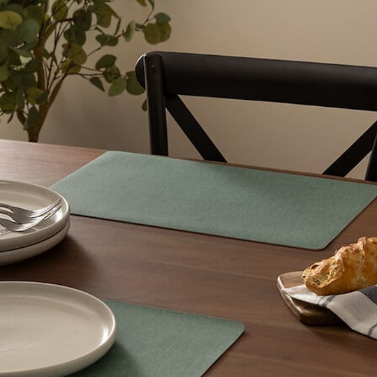 Secret de Gourmet Platzdeckchen Kunststoff Blau 45x30cm 1Stück