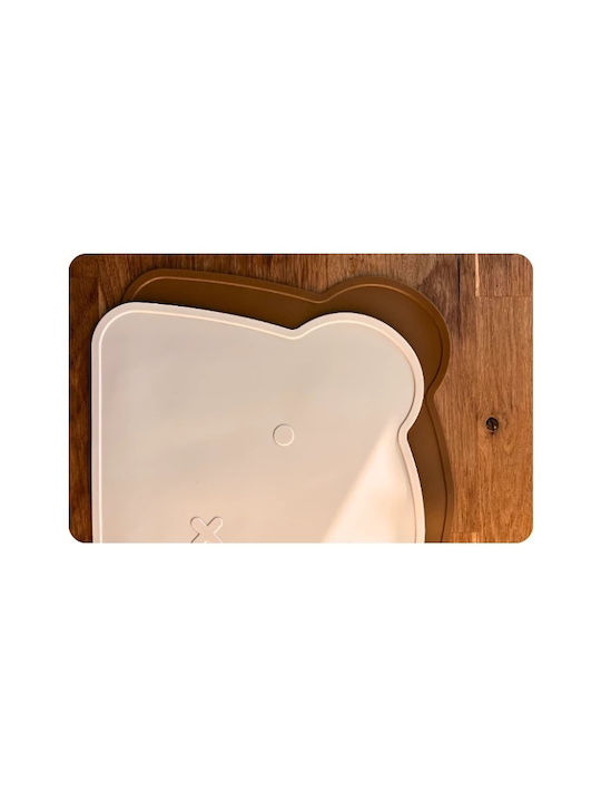 Kidnort Tischsets Silikon Braun 34.5x26.4cm