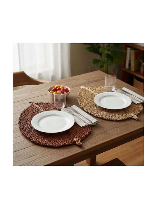 Polihome Leafamber Σουπλά Rattan 51cm 4τμχ