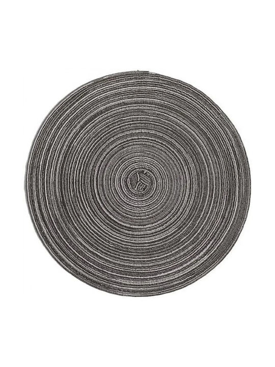 Lalos 4440 Placemat Round Wicker Blue 18cm 1pcs