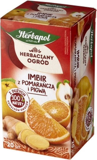 Herbapol Herbapol Kräuter Mit Ingwer Orange Hibiskus Apfel Weißdorn 50gr