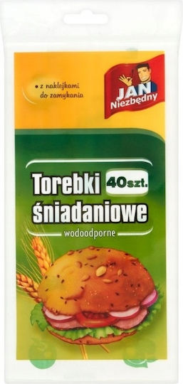 Jan Niezbędny Small Paper Food Bags 25cm 40pcs