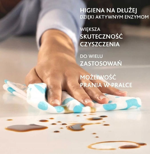 Pânză Universală cu Enzime Vileda Pro Clean 4 Bucăți