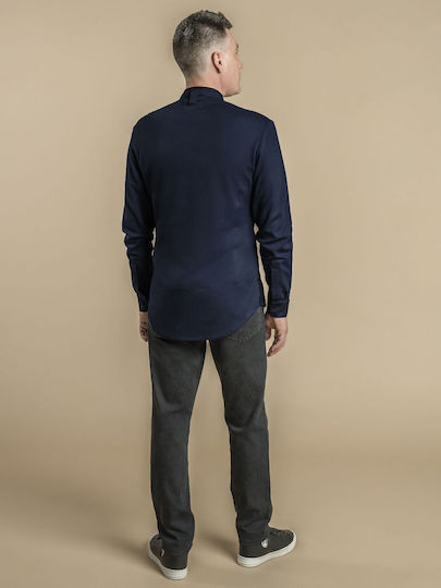 Clement Design Coat Chef Blue with Long Sleeve Zadar